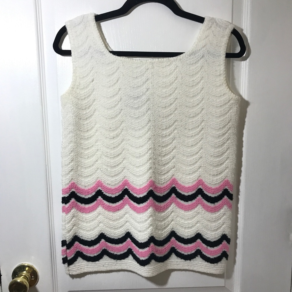 Vintage beeline wool tank top